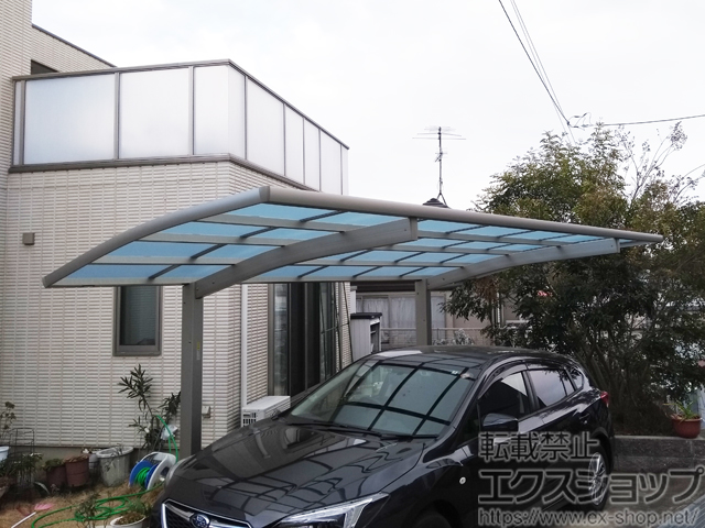 千葉県八千代市ののカーポート レイナポートグラン　積雪〜20cm対応 施工例