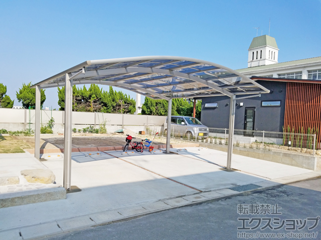 佐賀県佐賀市ののカーポート レイナツインポートグラン　積雪〜20cm対応 施工例