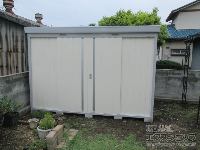 群馬県高崎市のの物置・屋外倉庫 ネクスタ 一般型( NXN-55S-FW) 施工例