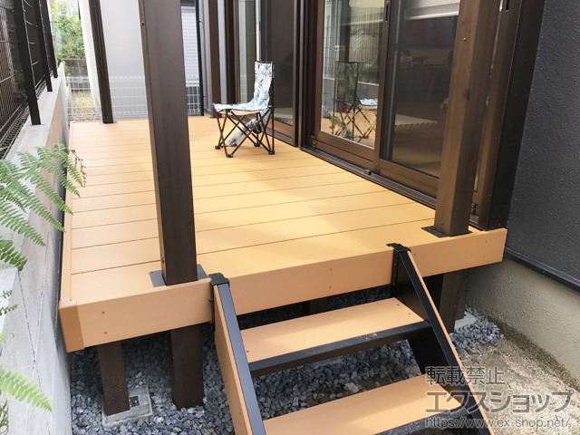 広島県広島市ののウッドデッキ ひとと木2 施工例