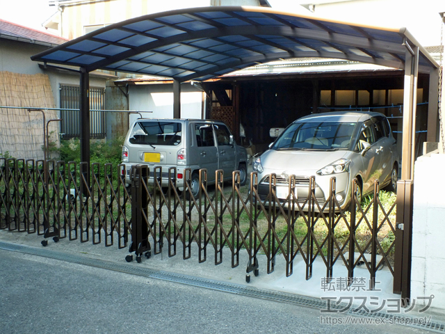 大阪府藤井寺市ののカーポート レイナツインポートグラン　積雪〜20cm対応 施工例