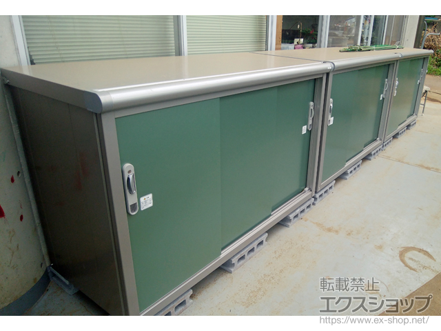 神奈川県川崎市のの物置・屋外倉庫 エスモ 一般型 ( ESE-1807Y-EG) 施工例