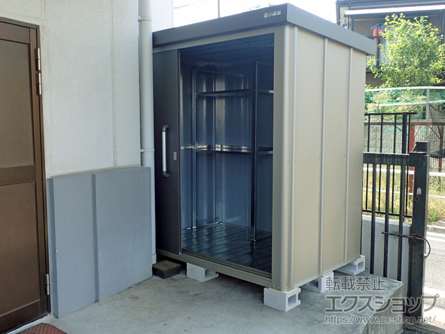 東京都板橋区のの物置・屋外倉庫 エスケーエイト SK8-70 一般型 1800×1200×1940 SK8-70 施工例