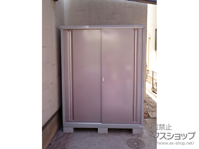 東京都府中市のの物置・屋外倉庫 シンプリー 一般型 (MJX-156E-P-AR) 施工例