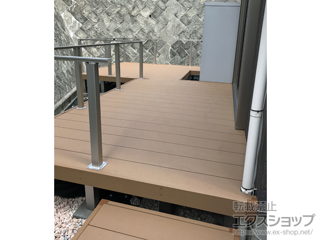 神奈川県横浜市ののウッドデッキ リウッドデッキ 200 施工例