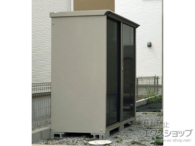 東京都調布市のの物置・屋外倉庫 グランプレステージジャンプ 1488×750×1600 GP-157B-T-JG 施工例