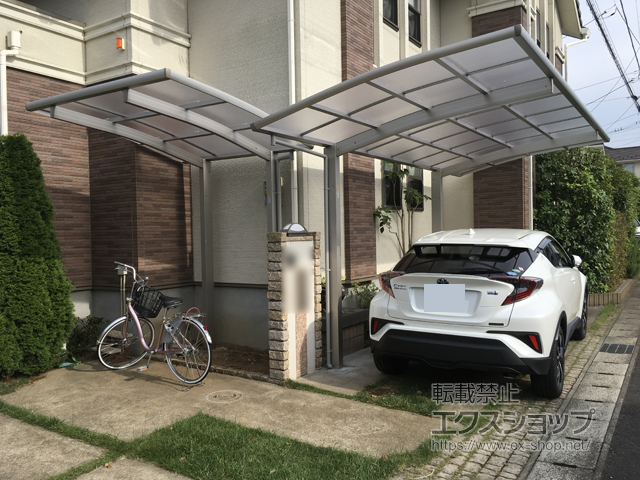 千葉県成田市ののカーポート レイナポートグラン　積雪〜20cm対応 施工例