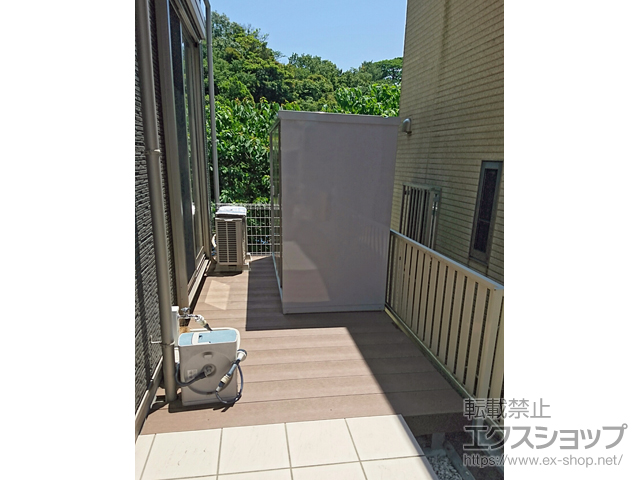 神奈川県横須賀市ののウッドデッキ リウッドデッキ 200 施工例