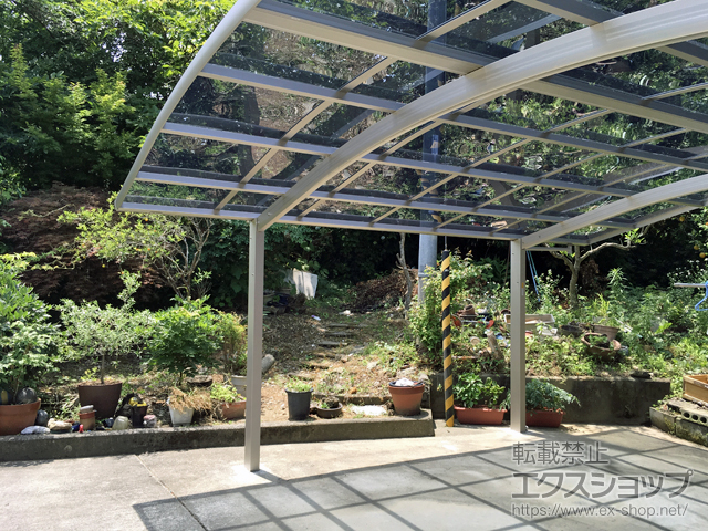 徳島県吉野川市ののカーポート レイナツインポートグラン　積雪〜20cm対応 施工例