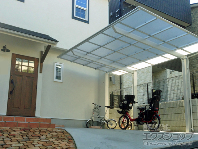 埼玉県さいたま市ののカーポート ソリッドポート 積雪〜20cm対応 施工例