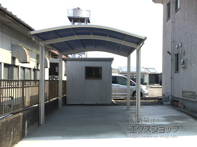 宮崎県北諸県郡三股町ののカーポート レイナワンポートグラン　積雪〜20cm対応 施工例