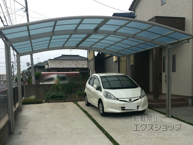 福岡県福岡市ののカーポート レイナツインポートグラン　積雪〜20cm対応 施工例