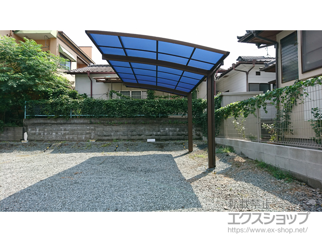 熊本県熊本市ののカーポート プレシオスポート 積雪〜20cm対応 施工例