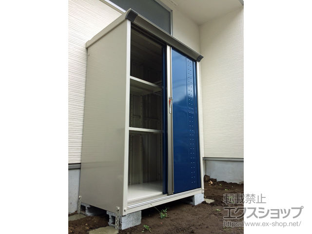 東京都府中市のの物置・屋外倉庫 グランプレステージジャンプ 1120×650×1600 GP-116B-T-DB 施工例