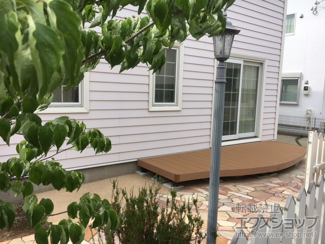 埼玉県朝霞市ののウッドデッキ リウッドデッキ 200 施工例