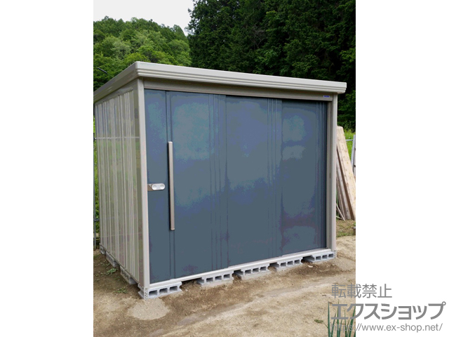 京都府船井郡京丹波町のの物置・屋外倉庫 Mr.ストックマンダンディ 一般型 ND-2519-J 施工例