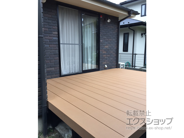 神奈川県横浜市ののウッドデッキ リウッドデッキ 200 施工例