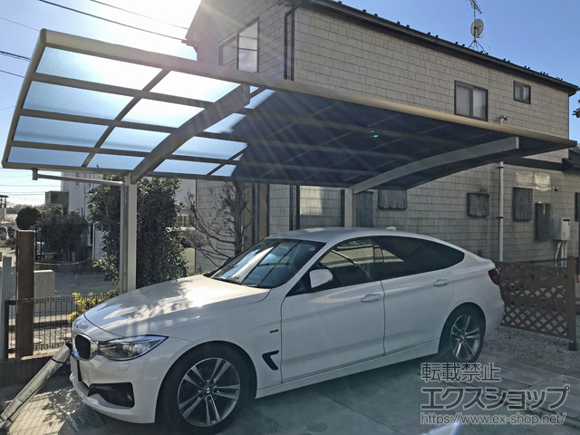 東京都八王子市ののカーポート レイナポートグラン　積雪〜20cm対応 施工例