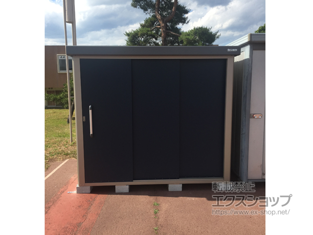 茨城県つくば市のの物置・屋外倉庫 エスケーエイト SK8-100 一般型 2200×1600×1940 SK8-100 施工例