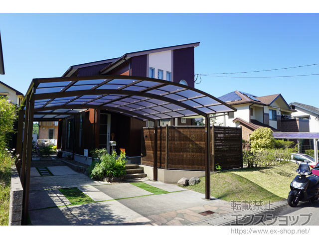 大分県大分市ののカーポート レイナツインポートグラン　積雪〜20cm対応 施工例