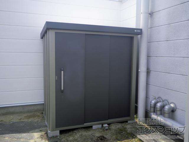 三重県亀山市のの物置・屋外倉庫 エスケーエイト SK8-70 一般型 1800×1200×1940 SK8-70 施工例