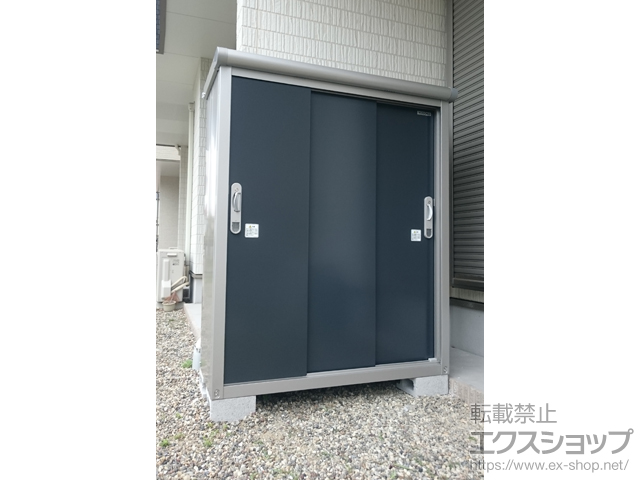 愛知県海部郡大治町のの物置・屋外倉庫 エスモ 一般型 (ESE-1205E-SM) 施工例