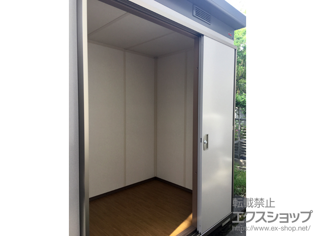 富山県高岡市のの物置・屋外倉庫 ナイソー 多雪地型 (SMK-32S) 施工例