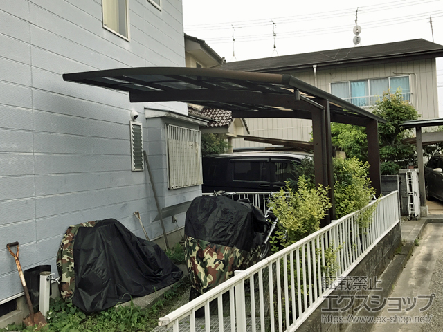 静岡県島田市ののカーポート レイナポートグラン　積雪〜20cm対応 施工例