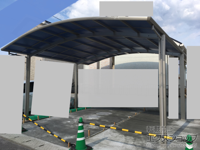 大分県大分市ののカーポート レイナツインポートグラン　積雪〜20cm対応 施工例