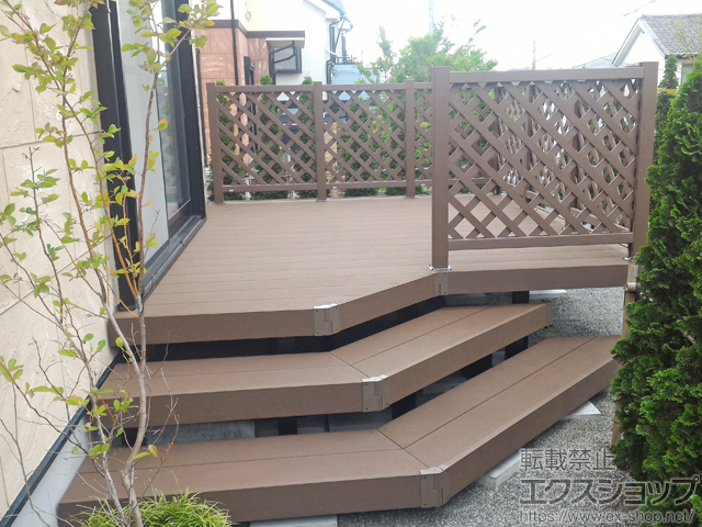神奈川県横浜市ののウッドデッキ リウッドデッキ 200 施工例