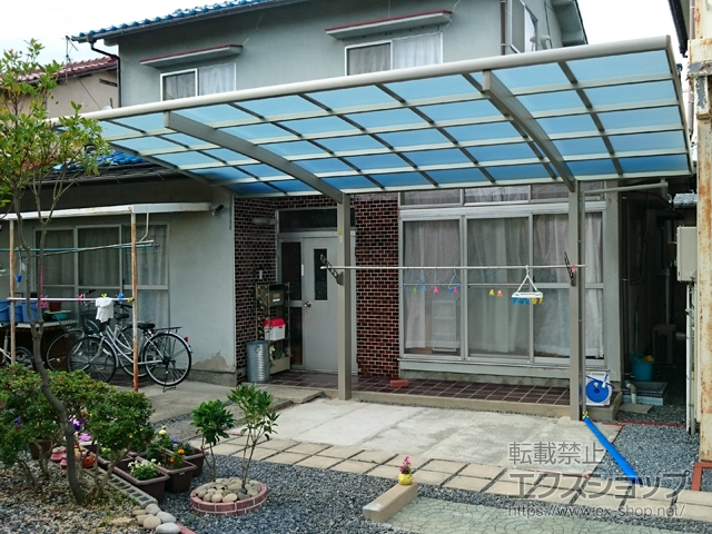 広島県広島市ののカーポート レイナポートグラン　積雪〜20cm対応 施工例