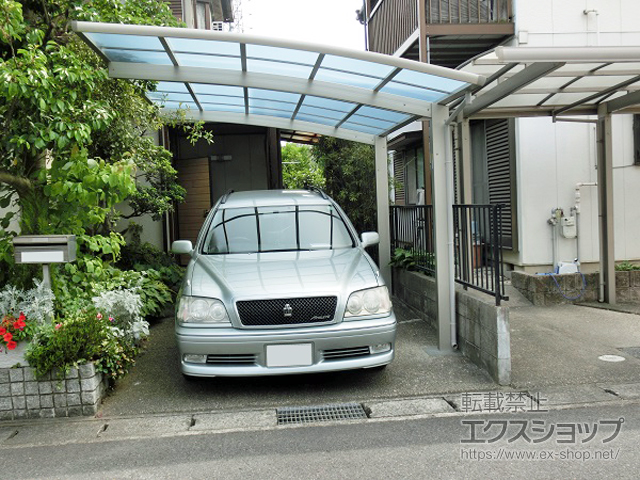 愛知県小牧市ののカーポート レイナポートグラン　積雪〜20cm対応 施工例