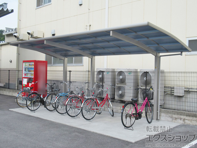 広島県安芸郡海田町ののカーポート レイナポートグラン 延長　積雪〜20cm対応 施工例