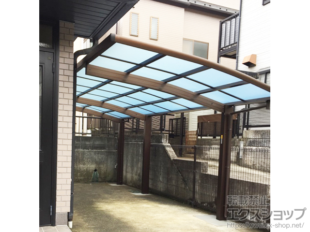 神奈川県小田原市ののカーポート レイナポートグラン 延長　積雪〜20cm対応 施工例