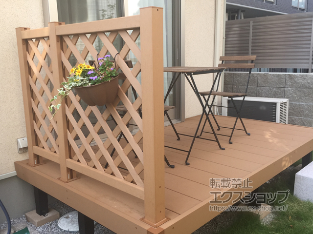 埼玉県入間郡三芳町ののウッドデッキ リウッドデッキ 200 施工例