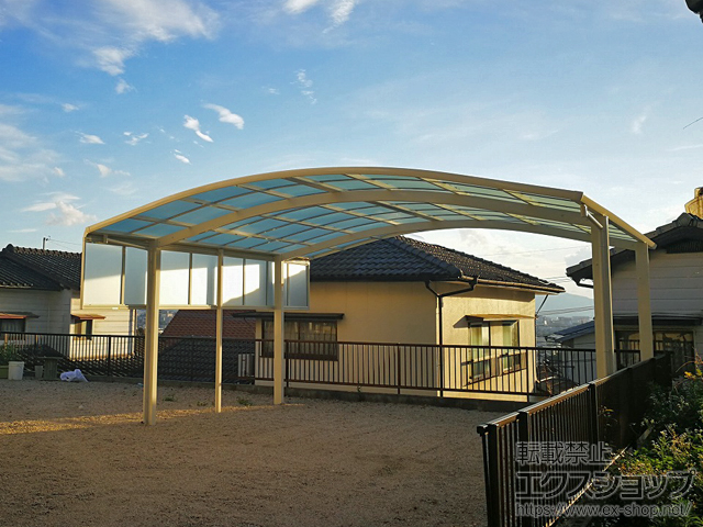 福岡県大野城市ののカーポート レイナツインポートグラン　積雪〜20cm対応 施工例