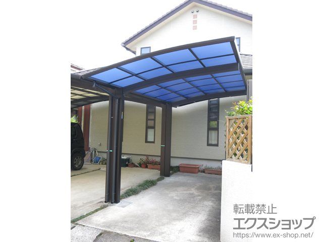 宮崎県宮崎市ののカーポート プレシオスポート 積雪〜20cm対応 施工例