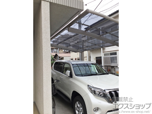 東京都大田区ののカーポート ネスカＲ(ラウンドスタイル) 積雪〜20cm対応 施工例