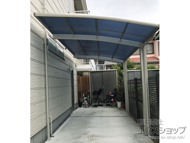 千葉県八千代市ののカーポート レイナポートグラン　積雪〜20cm対応 施工例