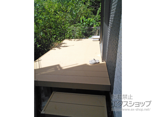 東京都町田市ののウッドデッキ リウッドデッキ 200 施工例