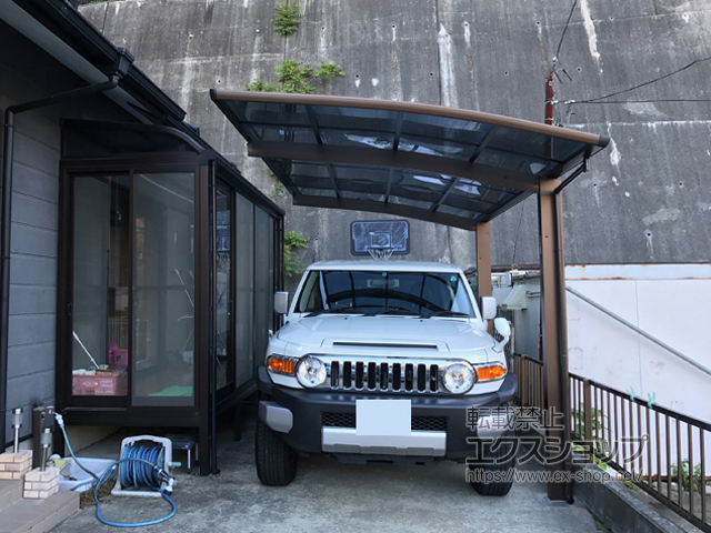 宮城県塩竈市ののカーポート プレシオスポート 積雪〜20cm対応 施工例