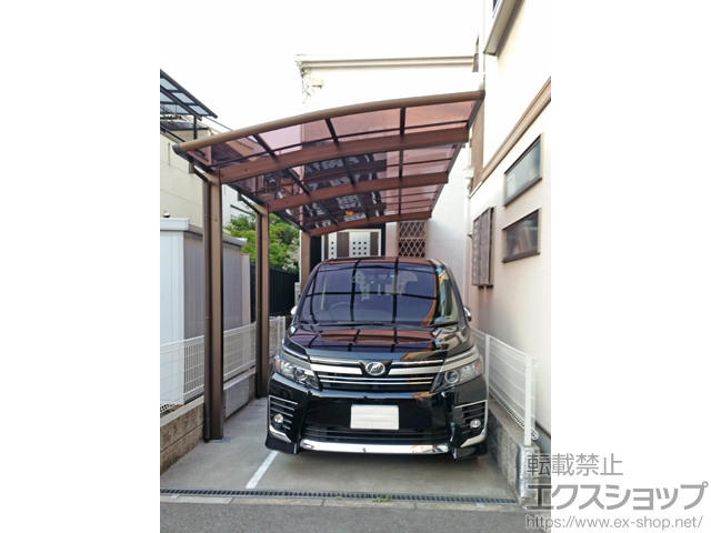 大阪府東大阪市ののカーポート レイナポートグラン 延長　積雪〜20cm対応 施工例