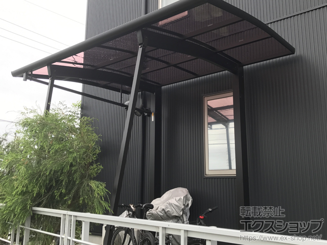 東京都あきる野市ののサイクルポート・駐輪場 レイナポートREグランミニ 積雪〜20cm対応 施工例