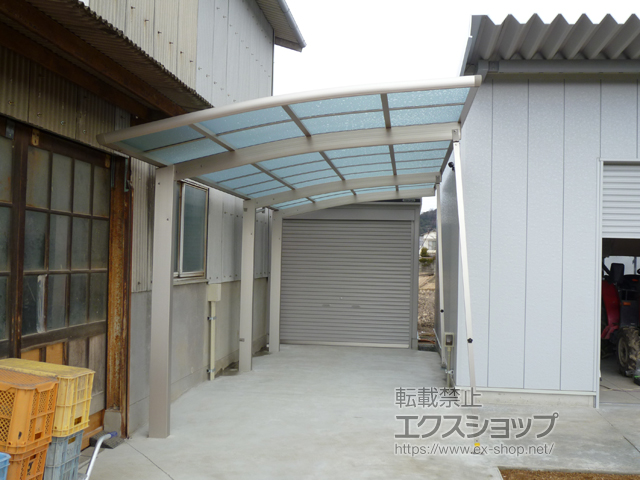香川県高松市ののカーポート レイナポートグラン 延長　積雪〜20cm対応 施工例