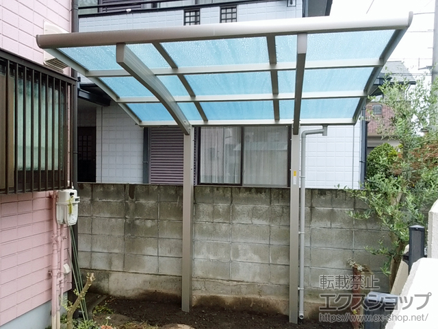 栃木県宇都宮市ののサイクルポート・駐輪場 レイナポートグランミニ 積雪〜20cm対応 施工例