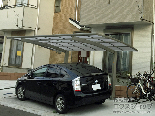 千葉県市川市ののカーポート プレシオスポート 積雪〜20cm対応 施工例