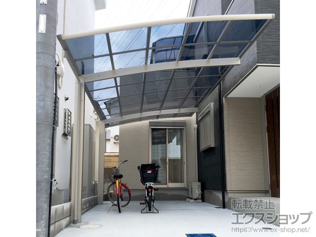 兵庫県尼崎市ののカーポート レイナポートグラン　積雪〜20cm対応 施工例