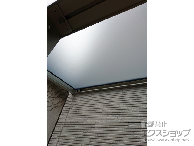 東京都江戸川区ののバルコニー・ベランダ屋根 ヴェクターテラス R型 屋根タイプ 単体 積雪〜20cm対応 施工例