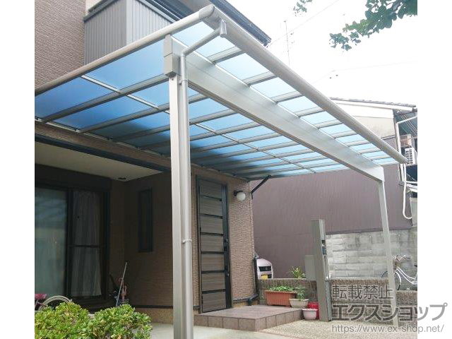 京都府京都市ののテラス屋根 ヴェクターテラス F型 テラスタイプ 単体 積雪〜20cm対応 施工例