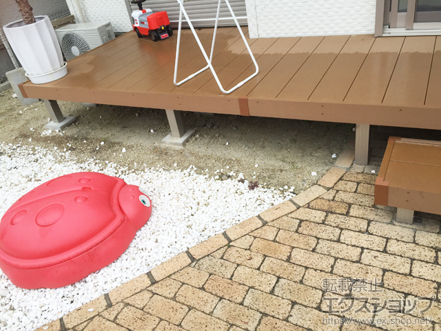 愛知県名古屋市ののウッドデッキ リウッドデッキ 200 施工例